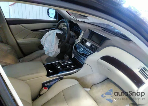 2011 Infiniti M37 z USA, uszkodzony, nr VIN JN1BY1AP6BM321767